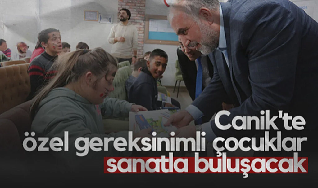 Canik'te Özel Gereksinimli Çocuklar Sanatla Buluşacak