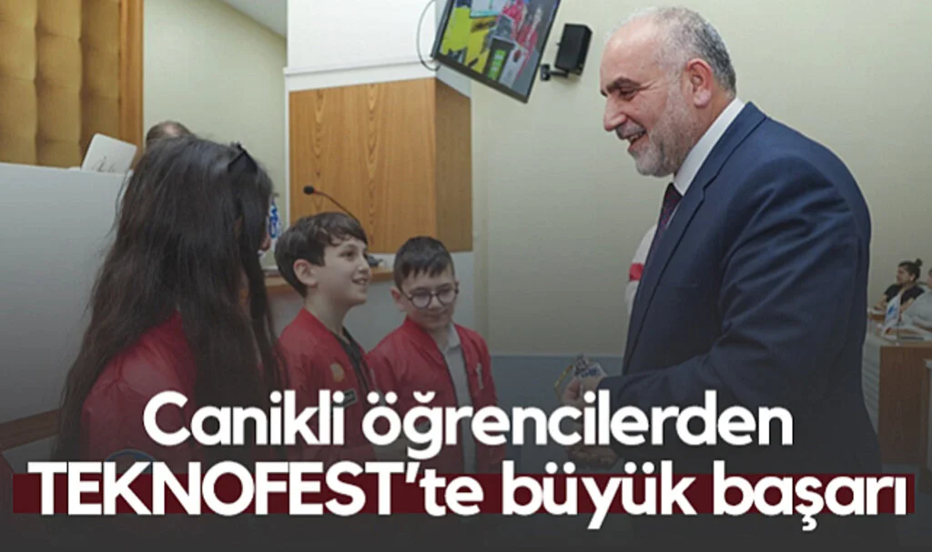 Canikli Öğrencilerden TEKNOFEST’te Büyük Başarı