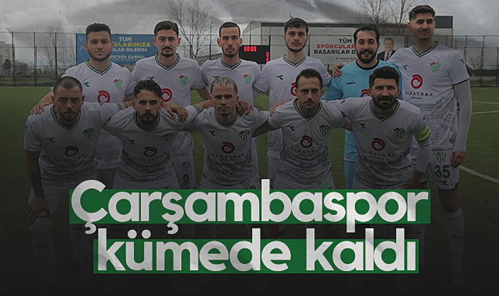 Çarşambaspor Ligde Tutundu