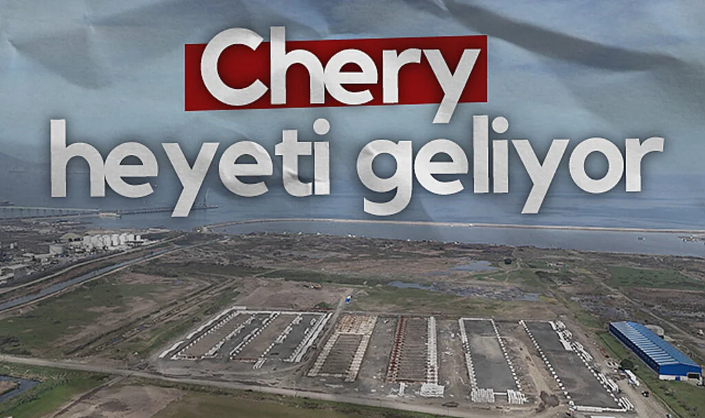 Chery Heyeti Samsun'a Geliyor
