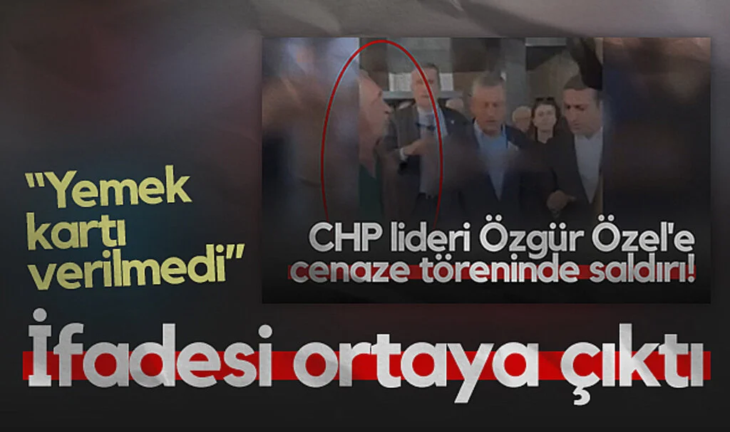 CHP Genel Başkanı Özgür Özel'e Saldıran Zanlının İfadesi Ortaya Çıktı