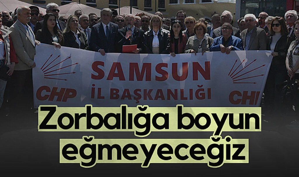 CHP Samsun Teşkilatından Özgür Özel'e Saldırıya Sert Tepki: Zorbalığa Boyun Eğmeyeceğiz