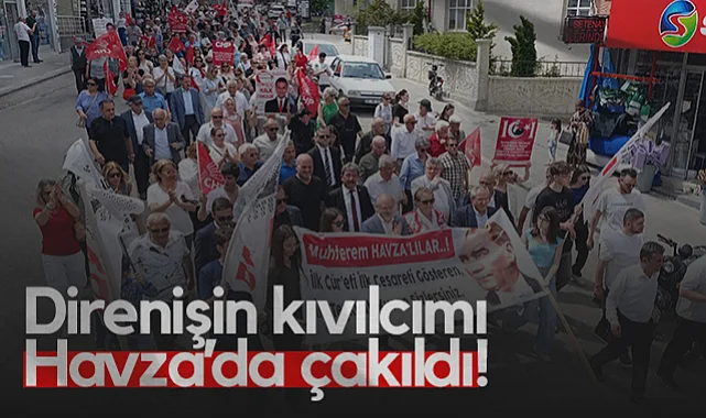 Direnişin Kıvılcımı 106 Yıl Sonra Havza’da Anıldı
