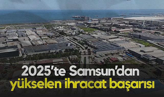 Dış Ticaret Fazlası! Samsun İhracatta Öne Çıktı