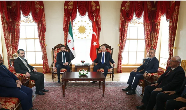 Erdoğan ile Şara İstanbul’da Sürpriz Görüşme Yaptı