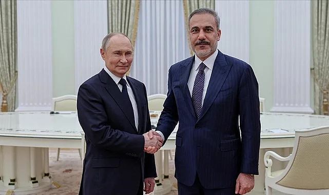 Hakan Fidan, Rusya Devlet Başkanı Putin ile Görüştü!