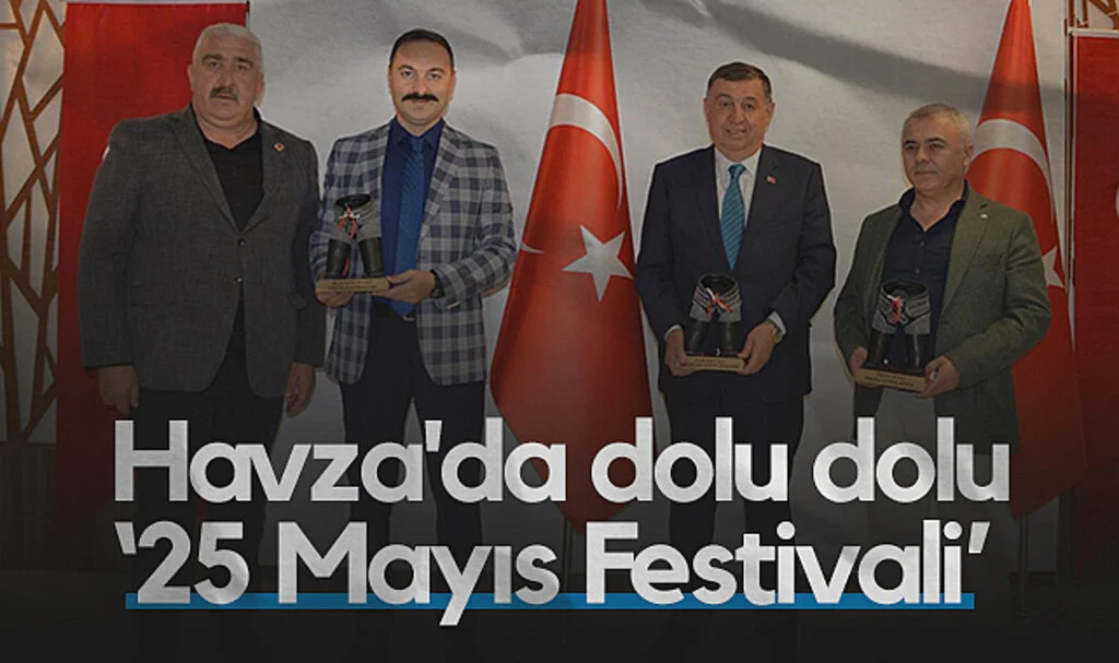 Havza'da Dolu Dolu 25 Mayıs Festivali