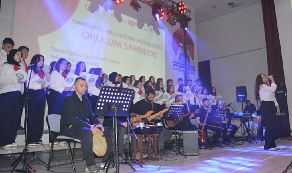 Havza’da Okulum Sahnede Projesine Yoğun İlgi