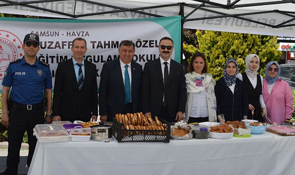 Havza’da Özel Eğitim Öğrencilerinden Anlamlı Kermes