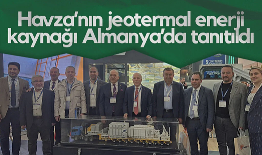 Havza’nın Jeotermal Enerji Kaynağı Almanya’da Tanıtıldı