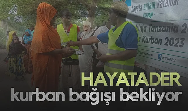 HAYATADER Kurban Bağışı Bekliyor