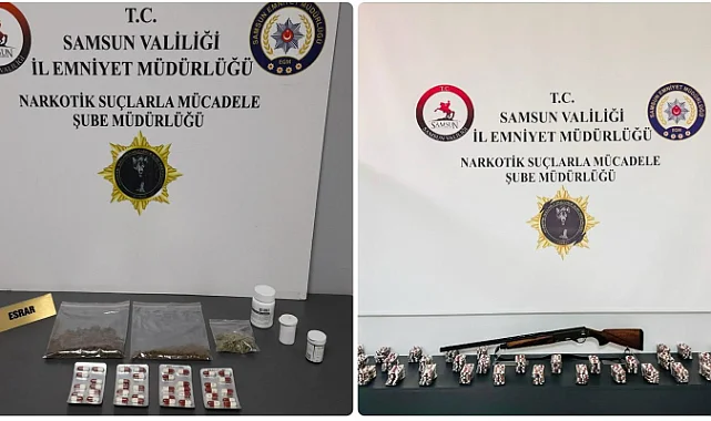 İlkadım’da 5 Bin Adet Sentetik Hap Ele Geçirildi