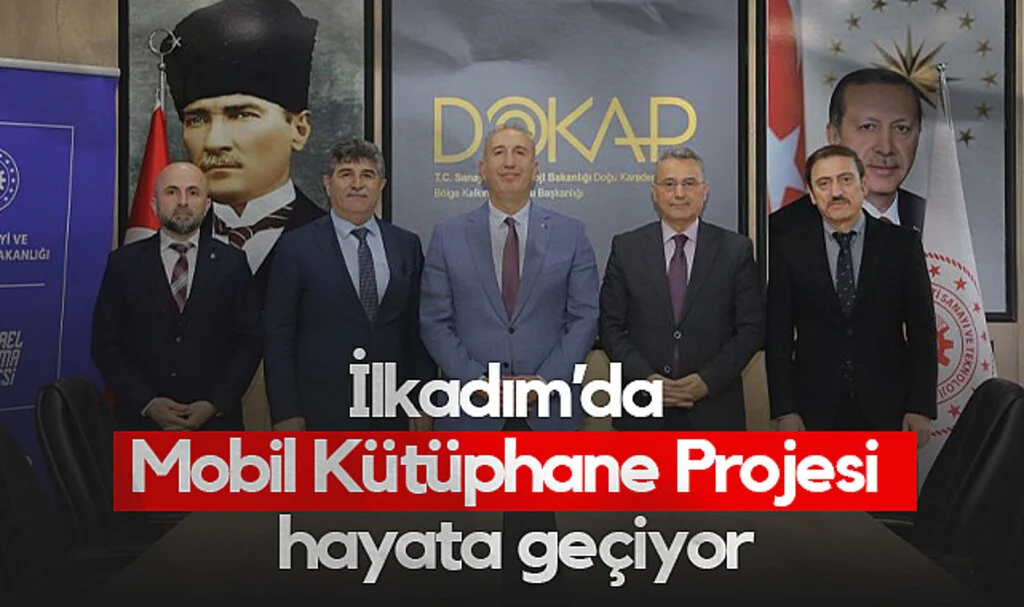 İlkadım'da Mobil Kütüphane Projesi Hayata Geçiyor