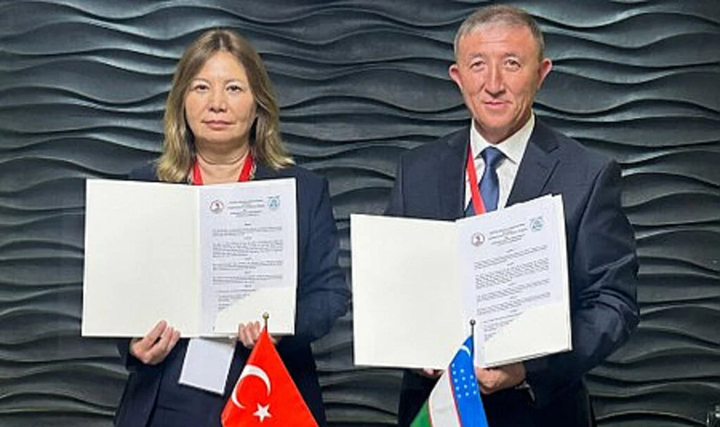 OMÜ ile Özbekistan Üniversitesi Arasında İş Birliği