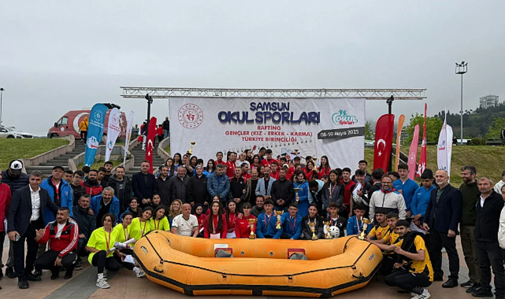 Rafting Türkiye Şampiyonası Samsun’da Tamamlandı