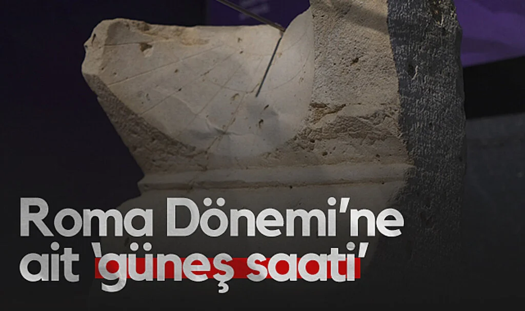 Roma Dönemi'ne Ait Güneş Saati Samsun'da Sergileniyor