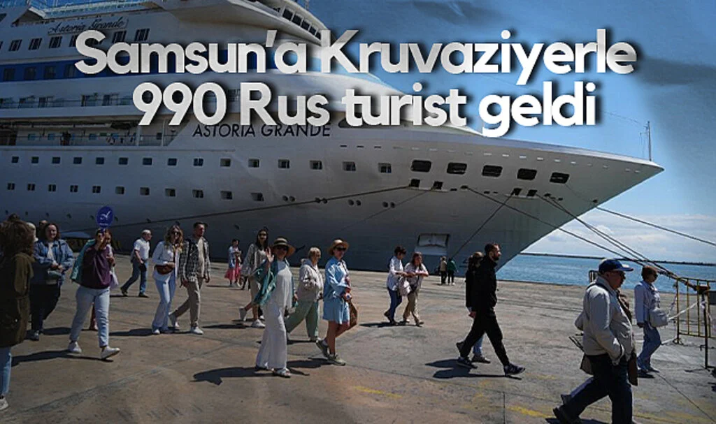Rus Turistler Samsun’a Yoğun İlgi Gösteriyor