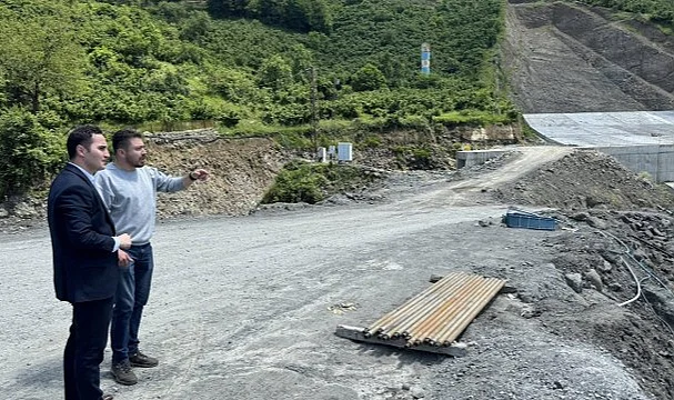 Salıpazarı Barajı’nda Çalışmalar Hız Kesmeden Sürüyor