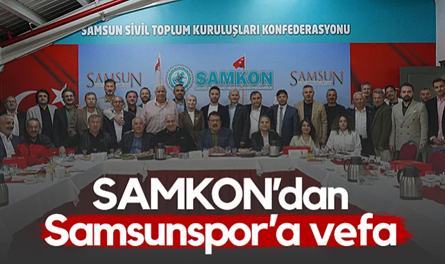 SAMKON'dan Samsunspor'a Vefa
