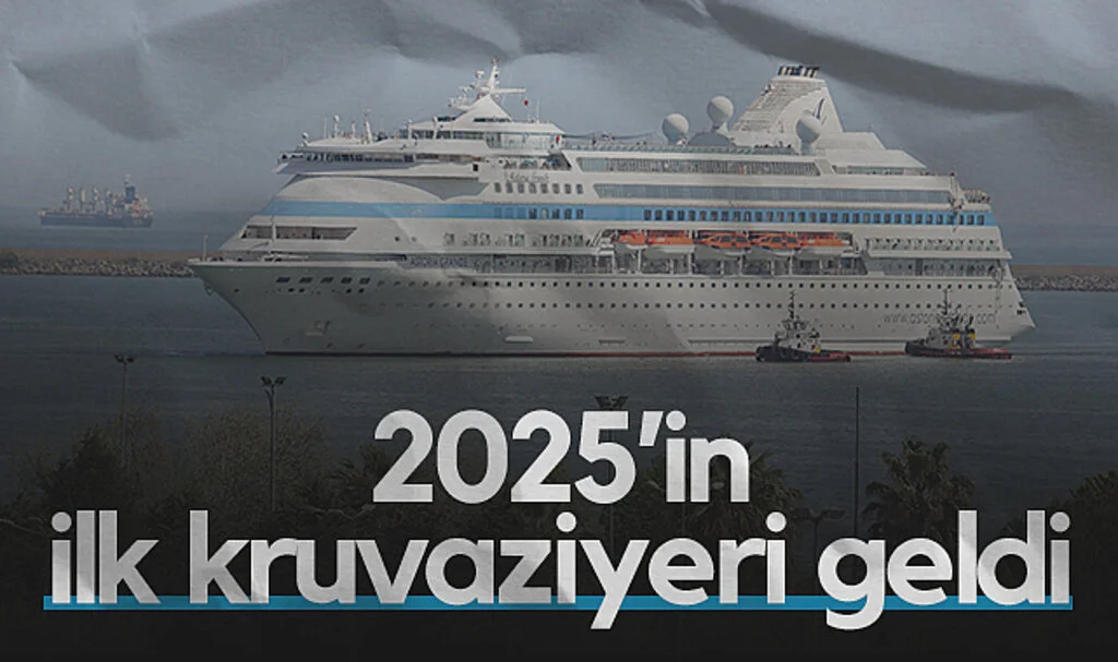 Samsun’a 2025’in İlk Kruvaziyeri Geldi