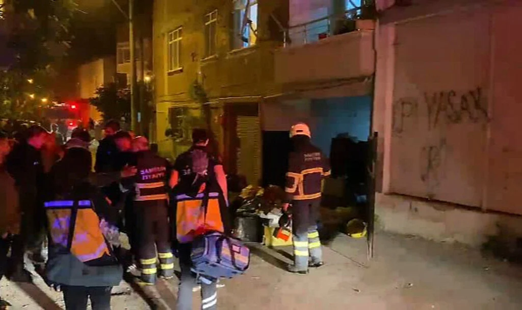 Samsun Bafra’da Depo Yangını Kısa Sürede Söndürüldü