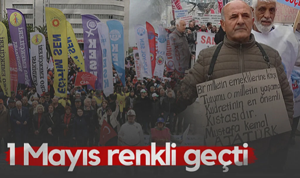 Samsun'da 1 Mayıs Renkli Geçti