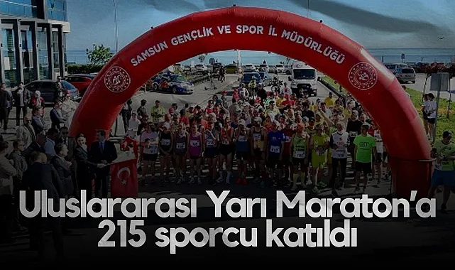 Samsun’da 19 Mayıs Yarı Maratonu Tamamlandı: 215 Sporcu Katıldı