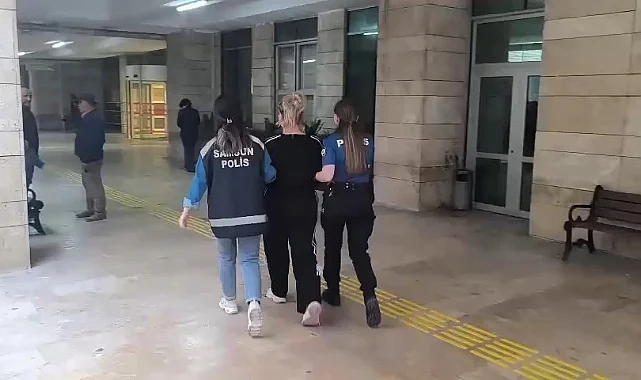 Samsun'da 23 yıl Hapis Cezası Bulunan Kadın Yakalandı