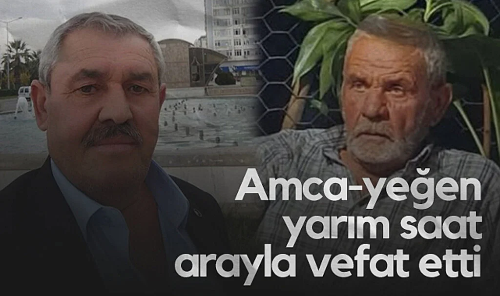 Samsun'da Amca-Yeğen Yarım Saat Arayla Vefat Etti