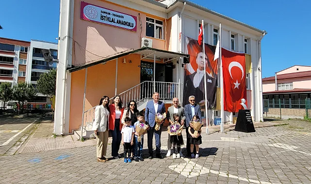Samsun'da Anaokulu Öğrencileri Çevre İçin Yarıştı