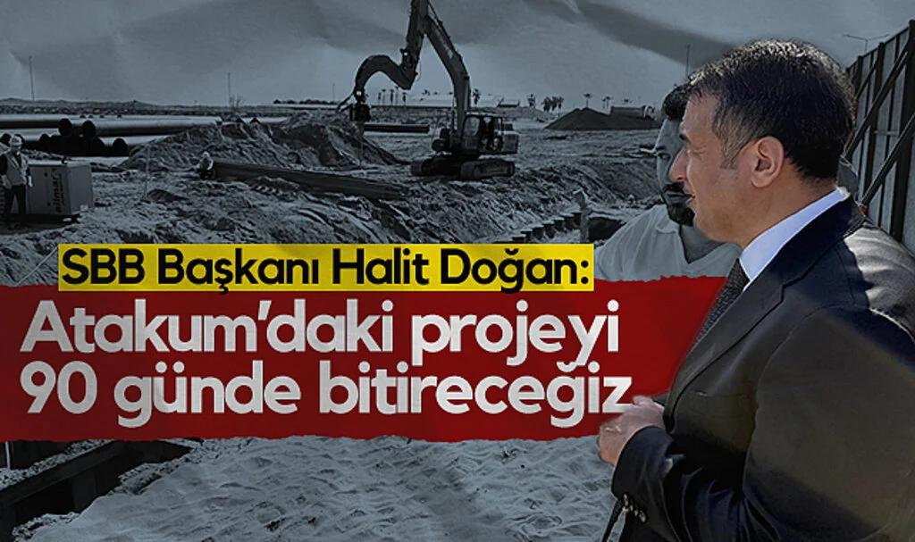 Samsun'da Atakum Sahiline 250 Milyon TL'lik Altyapı Yatırımı