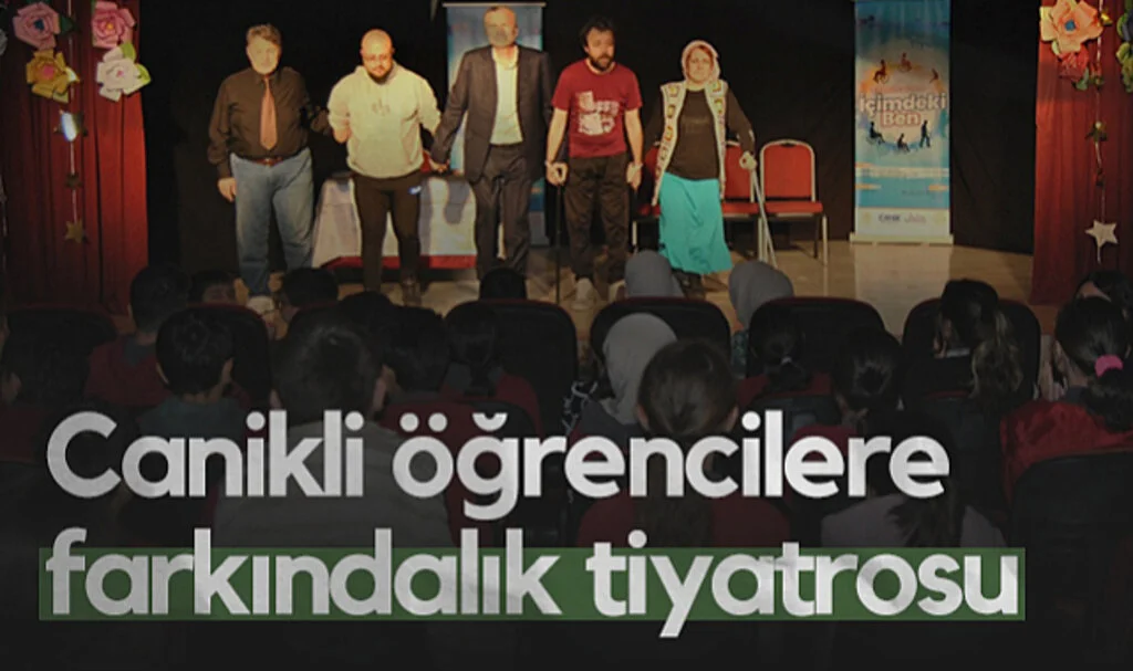 Samsun'da Canikli Öğrencilere Farkındalık Tiyatrosu