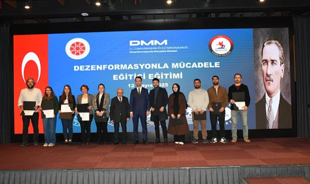 Samsun'da Dezenformasyonla Mücadele Eğitimi Tamamlandı