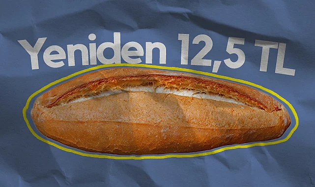 Samsun’da Ekmek Yeniden 12,5 TL Oldu
