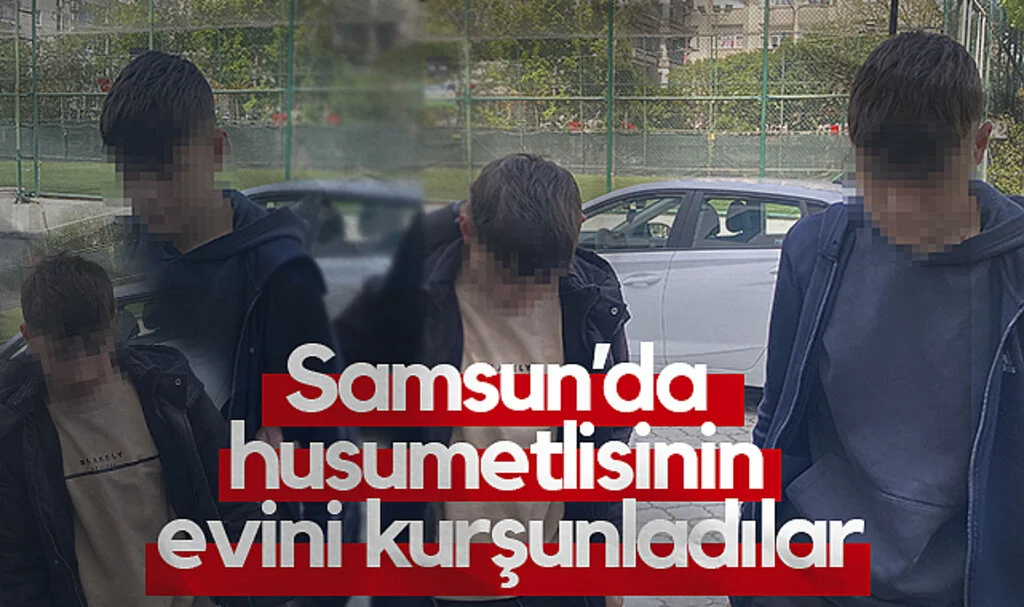 Samsun'da Husumetlisinin Evini Tüfekle Kurşunladılar