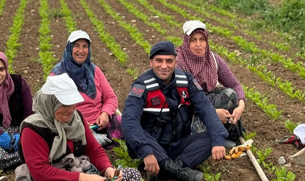 Samsun'da Jandarmadan 1 Mayıs'ta Anlamlı Hareket