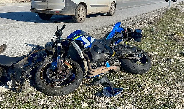 Samsun’da Kamyonet ile Motosiklet Çarpıştı: 2 Yaralı