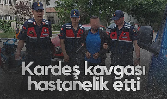 Samsun'da Kardeş Kavgası Hastanelik Etti