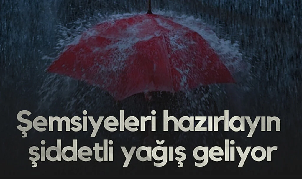 Samsun'da Kuvvetli Yağış Uyarısı