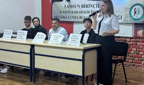 Samsun’da LGS Birincileri Ortaokul Öğrencileriyle Buluştu