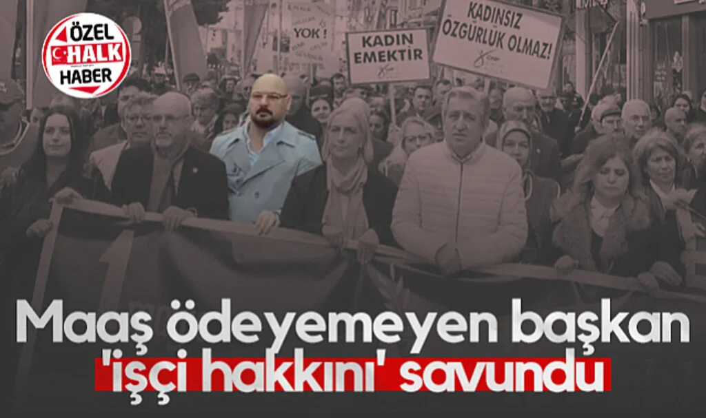 Samsun'da Maaş Ödeyemeyen Belediyenin Başkanı İşçi Hakkını Savundu
