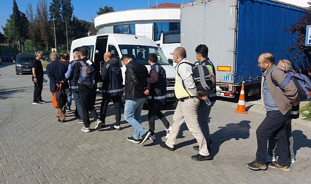 Samsun'da Maydanoz Döner Operasyonunda 7 Kişi Adliyede