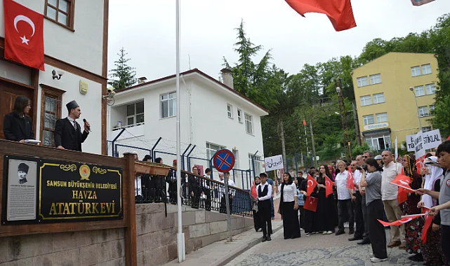 Samsun’da Öğrencilerden Milli Mücadele Canlandırması