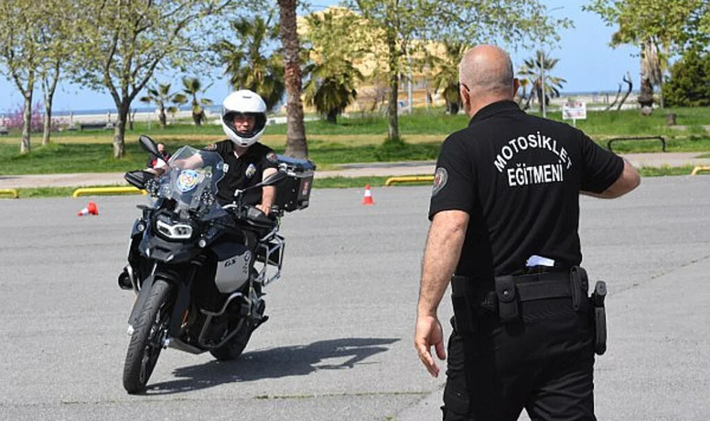 Samsun’da Şahinlere Güvenli Motosiklet Sürüş Eğitimi