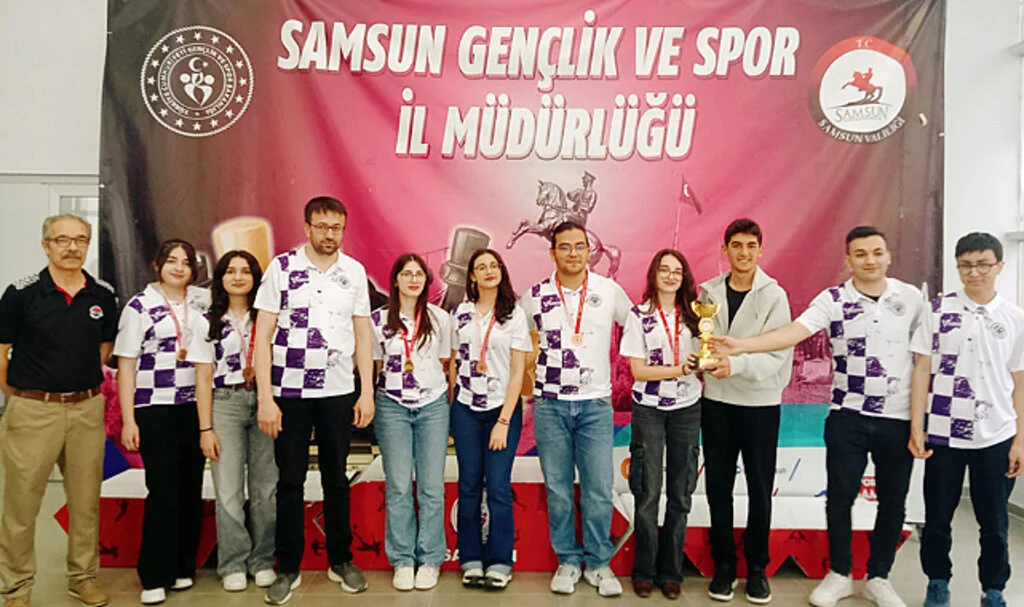 Samsun'da Satranç İl Birinciliği Tamamlandı