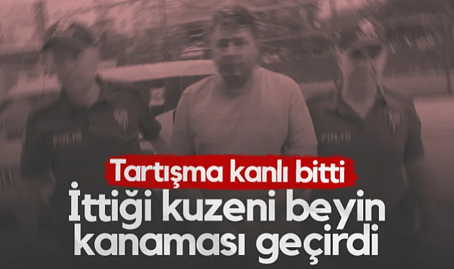Samsun'da Tartışma Kanlı Bitti! İttiği Kuzeni Beyin Kanaması Geçirdi