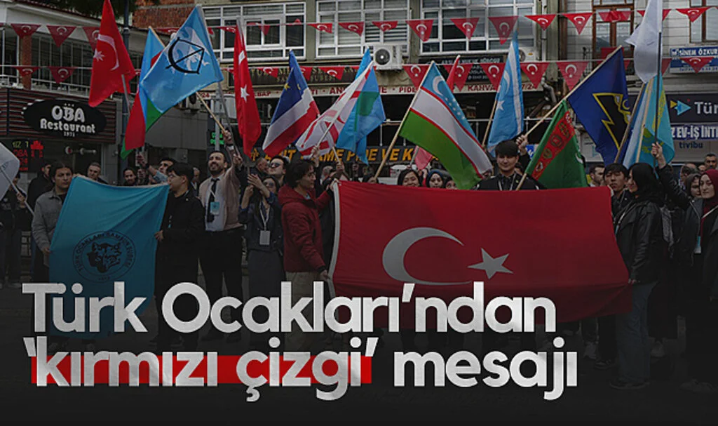 Samsun'da Türk Ocakları’ndan Kırmızı Çizgi Mesajı