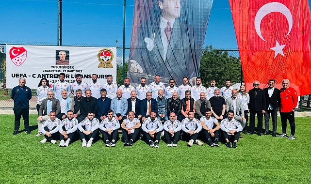 Samsun’da UEFA C Lisans Antrenör Kursu Tamamlandı