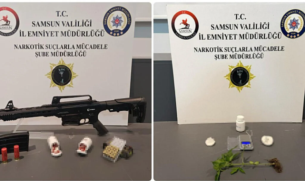 Samsun’da Uyuşturucu Operasyonu: 4 Gözaltı