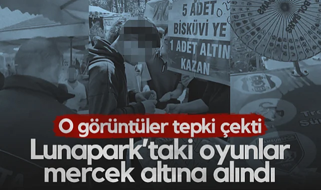 Samsun'daki O Görüntüler Tepki Çekti! Lunapark'taki Oyunlar Mercek Altına Alındı